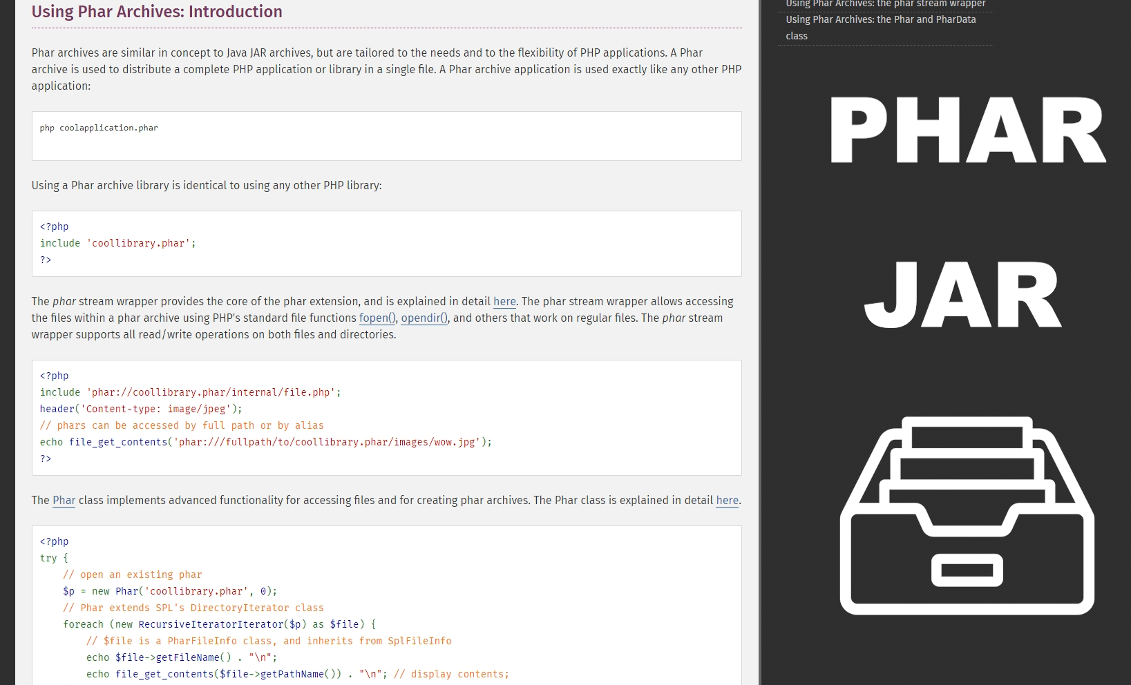 PHAR file